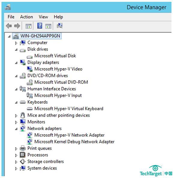 图3. Windows Server 2012 R2 提供了hypervisor感知的第二代虚拟机