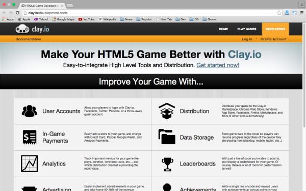 best HTML5 and javascript game engine libraries  - clay