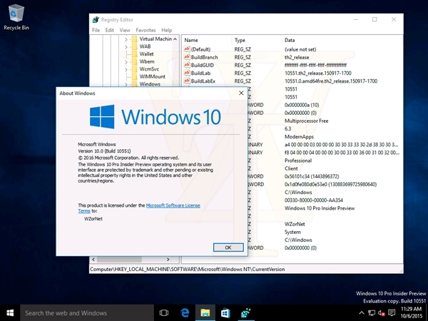 Windows 10 Build 10551多图曝光：有大福利