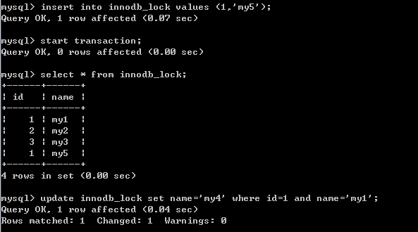 MySQL innoDB引擎锁机制(一) —— 行锁和表锁_MySQL_06