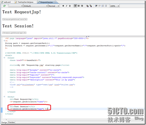JDBC+Servlet+JSP整合开发之26.JSP内建对象_JDBC_04