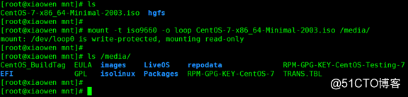Centos 7挂载本地ISO光盘_Linux挂载ISO镜像
