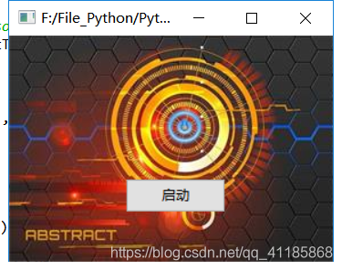 Py之wxPython：利用wxPython设计GUI界面(图片背景+简单按钮)_一个处女 