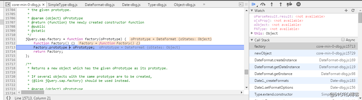 resolveType - when is date type for DateFormat used when initialization_UI5_13