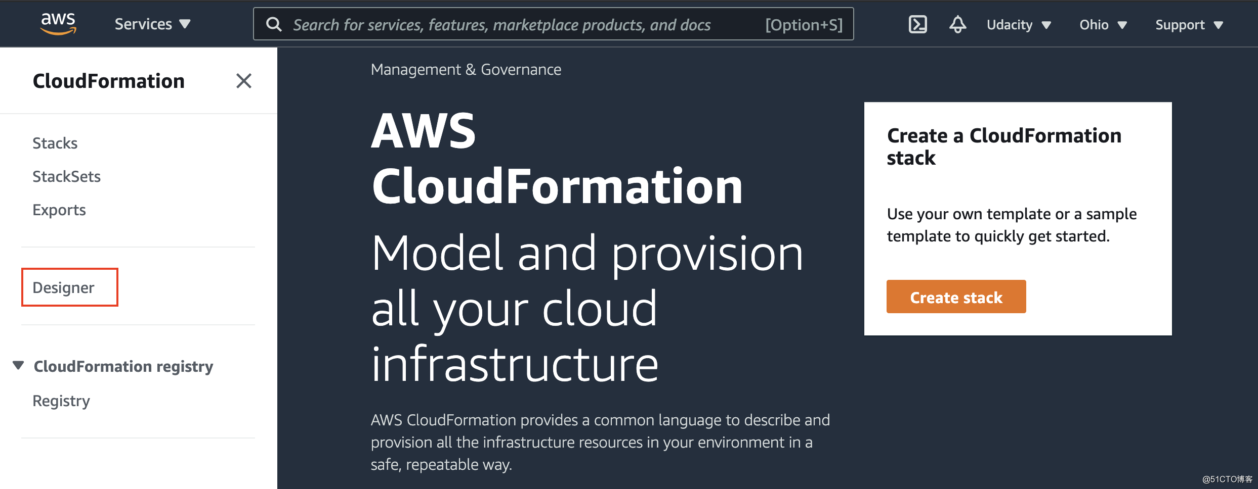 [AWS] Lab - CloudFormation_json
