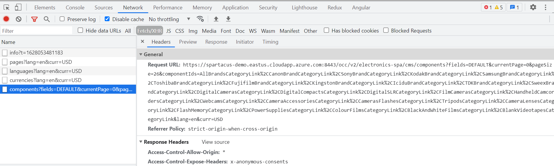 如何打印出 SAP Spartacus 調(diào)用 OCC API 消費(fèi)的所有 endpoint_SAP Spartacus_08