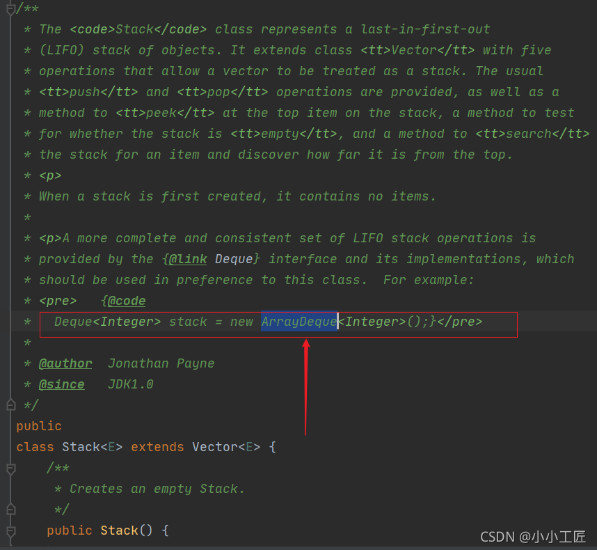 Java Review - Queue和Stack 源碼解讀_Stack_02