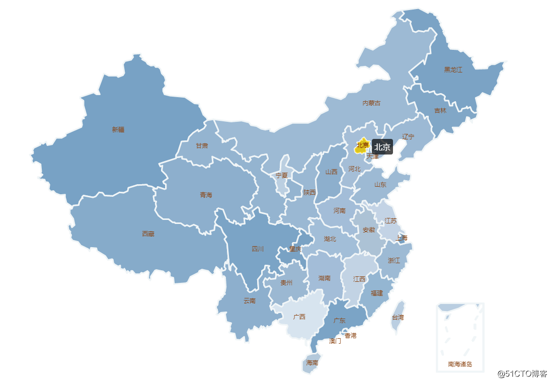 仅展示中国地图_图例