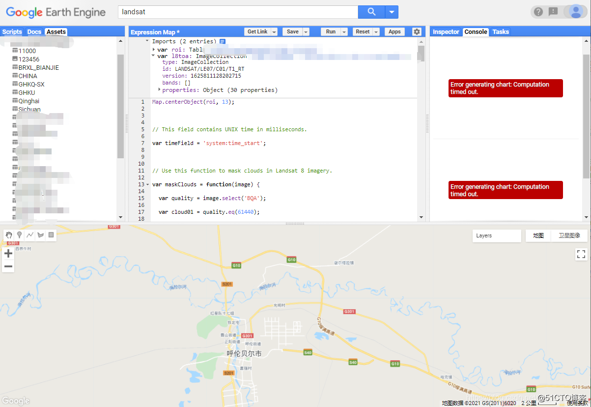 GEE（Google Earth Engine）——JavaScript 入门（1）_google maps