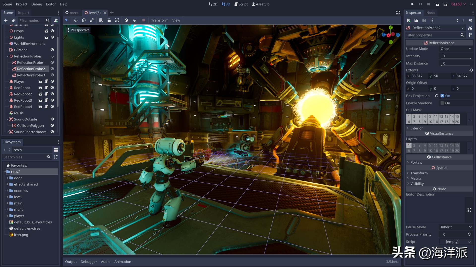 开源框架——很棒的2D和3D跨平台游戏引擎，Godot Engine