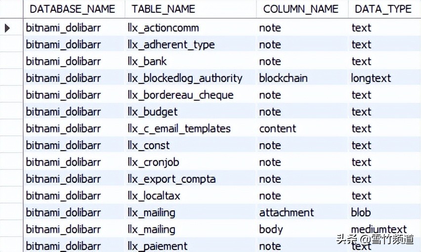 DBA技术分享（九）- MySQL数据库中查找最常用的数据类型