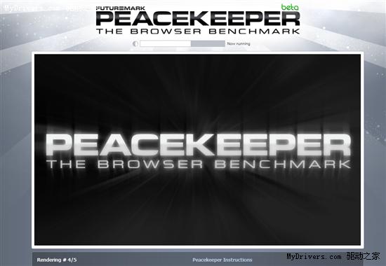 Futuremark免费浏览器基准测试工具Peacekeeper上线