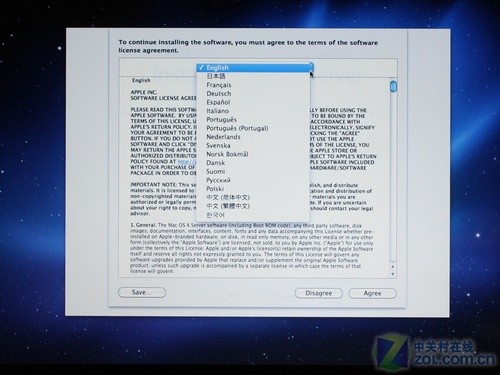 苹果“雪豹”服务器操作系统试用安装篇 