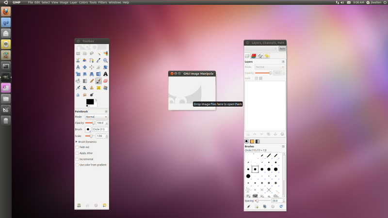 Ubuntu Unity 桌面界面