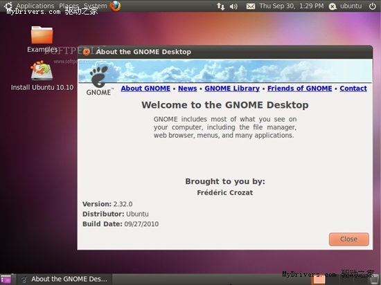唯一的RC候选版：Ubuntu 10.10 RC发布