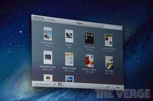 Pages文档可以通过iCloud同步到iPhone或者iPad