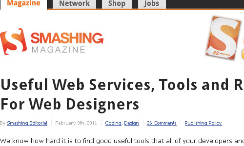 Web开发工程师必读的15个设计博客