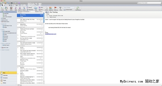 不输2010 微软Mac版Office 2011试用手记