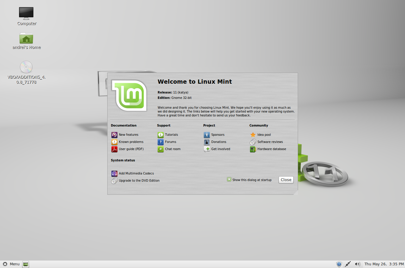 Linux Mint 11 正式发布  
