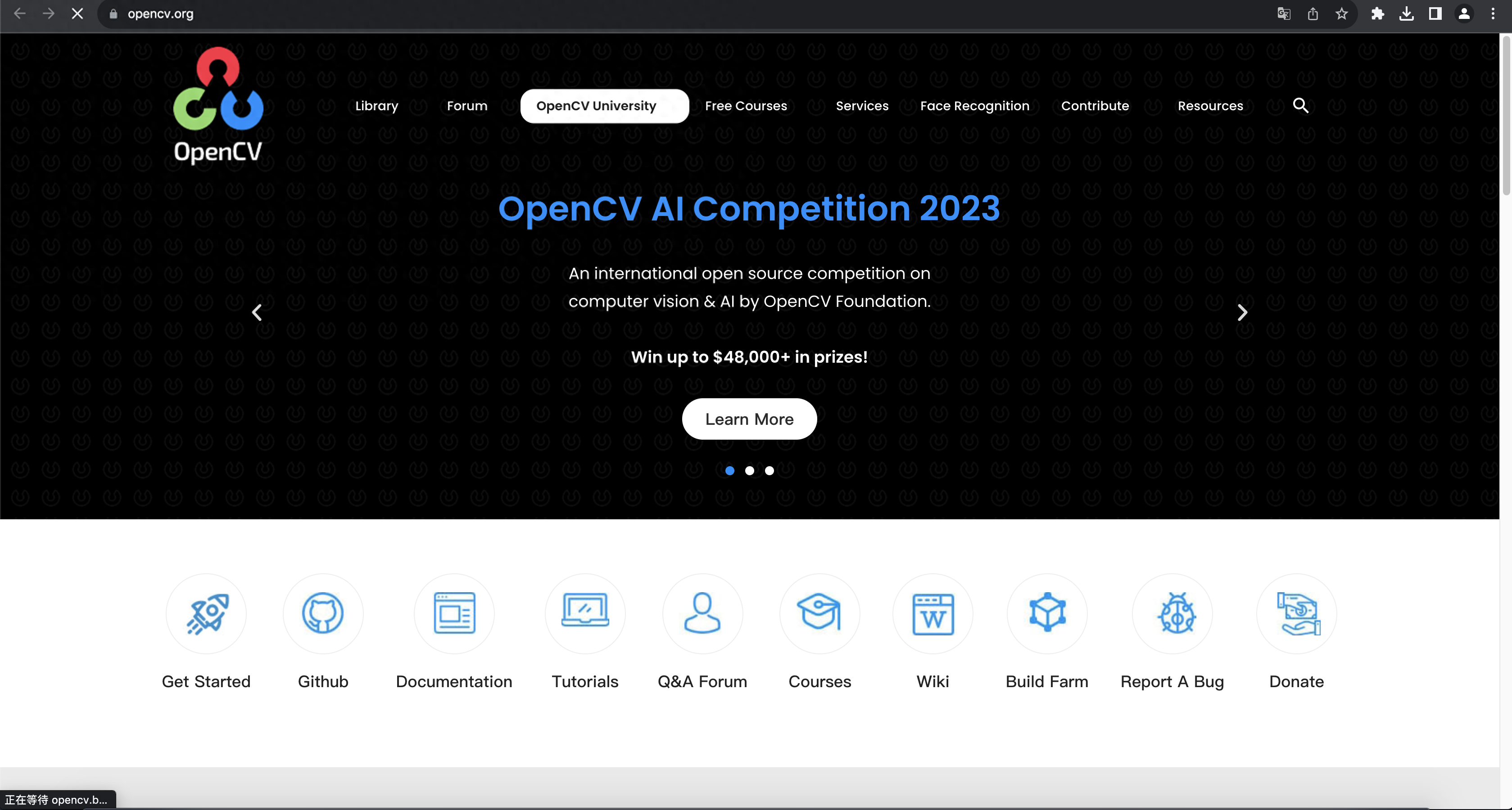 OpenCV 官网