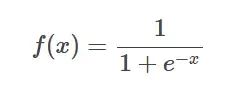SIgmoid函数公式
