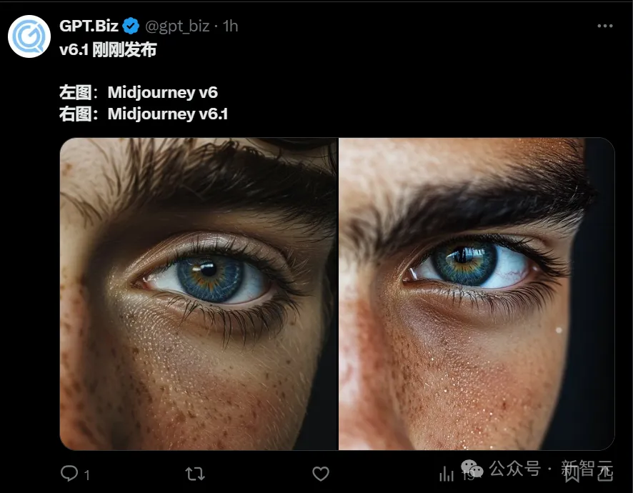 Midjourney V6.1再进化！人像逼真细节拉满，摄影级画面秒生成-AI.x社区